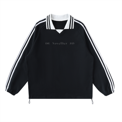 Lapel Collar Sweat