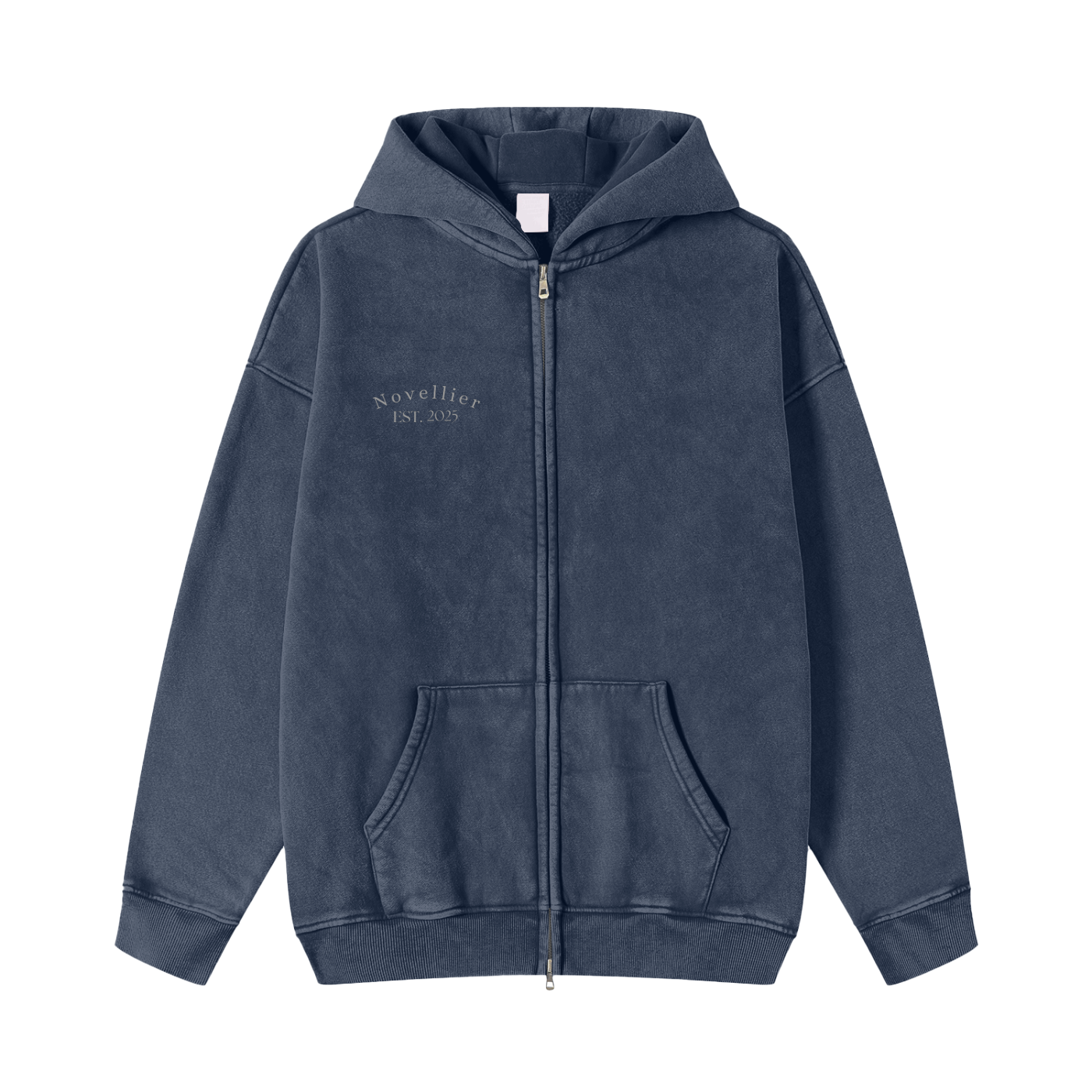 Washed Zip Hoodie