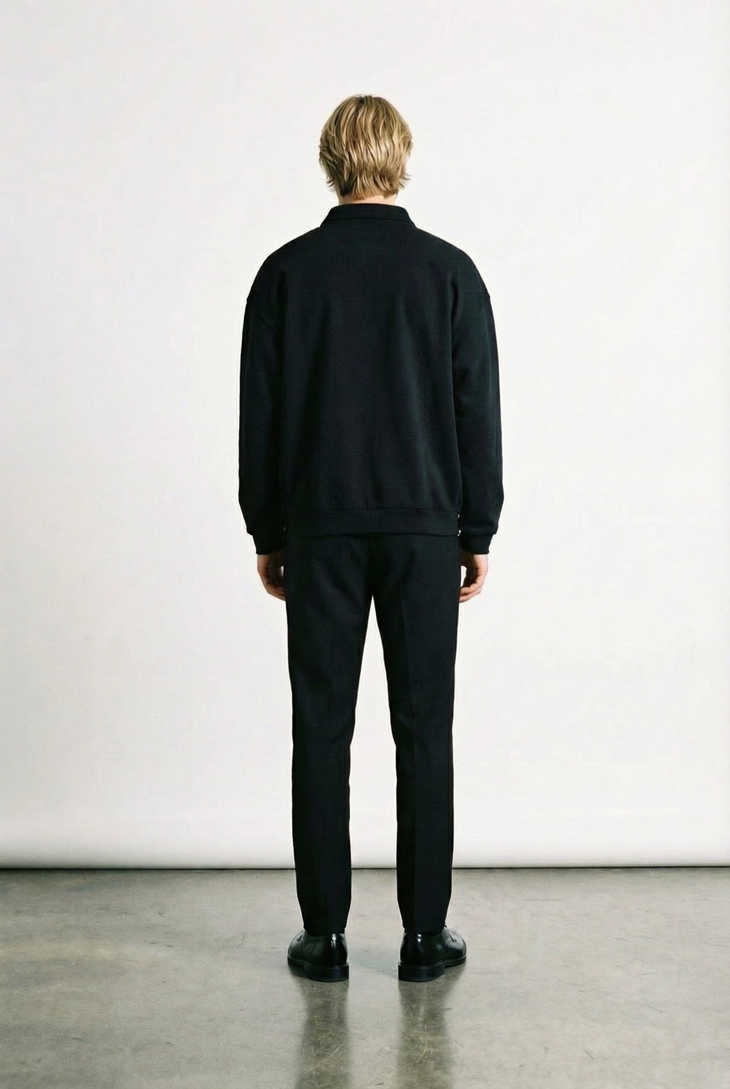 Fleece Polo Sweat