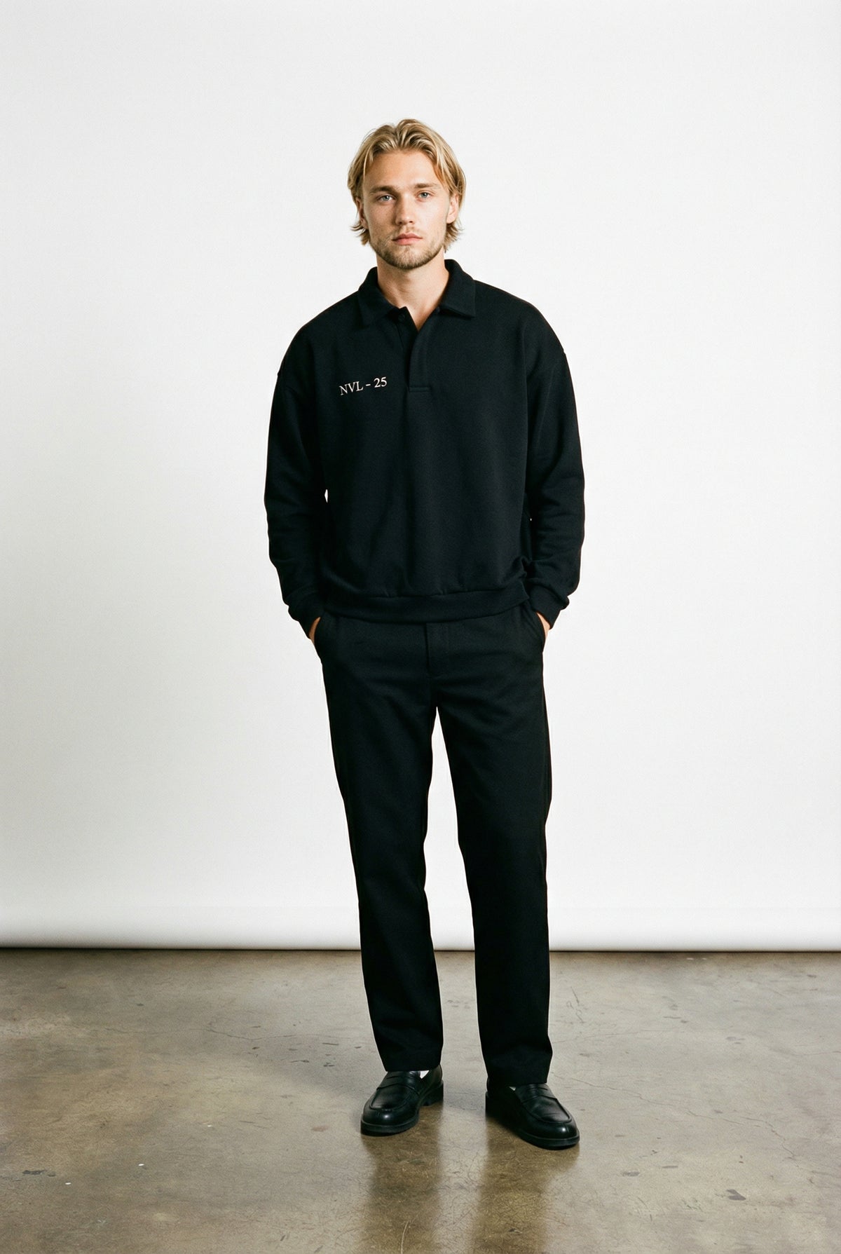 Fleece Polo Sweat