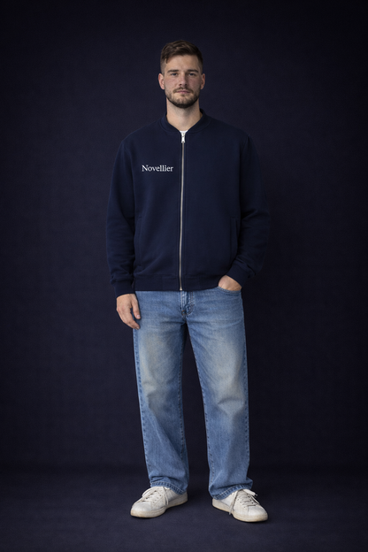 Zip-Up Varsity Jacket