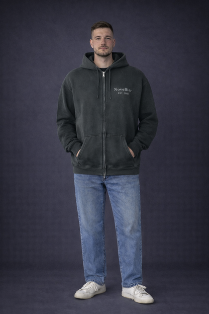 Washed Zip Hoodie