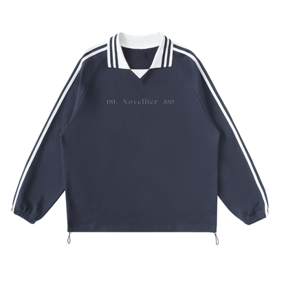 Lapel Collar Sweat