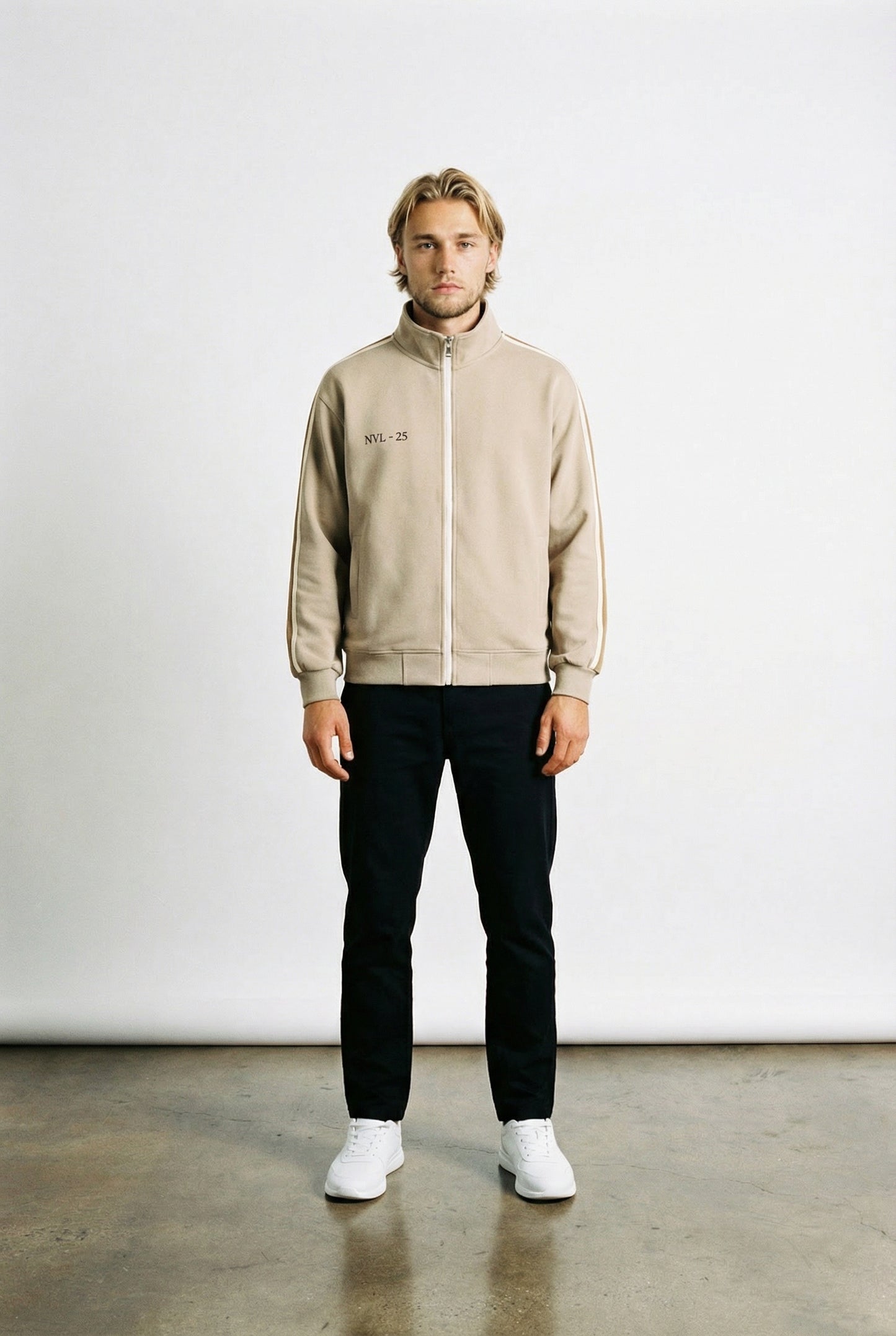 Contrast Soft Jacket