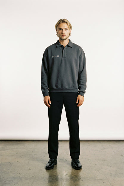 Fleece Polo Sweat