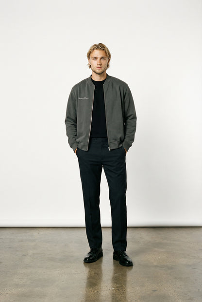 Zip-Up Varsity Jacket