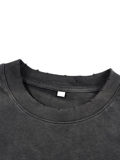 Frayed Two-Piece Sweat